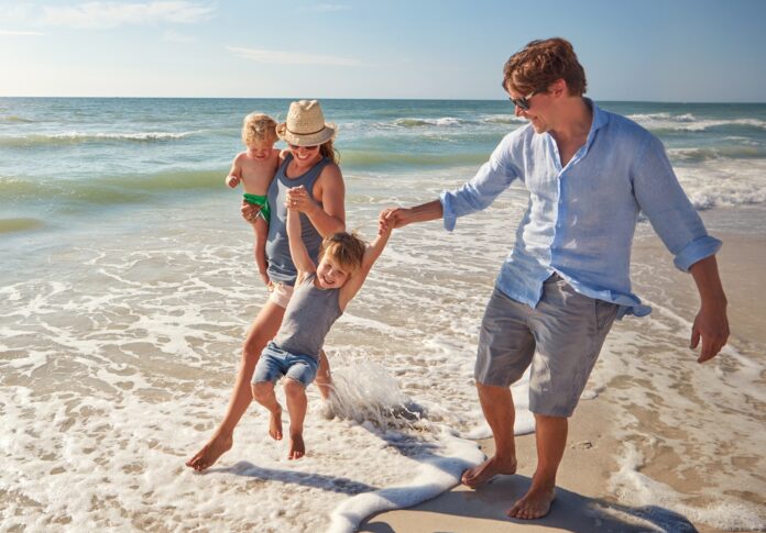 Playa y Niños
